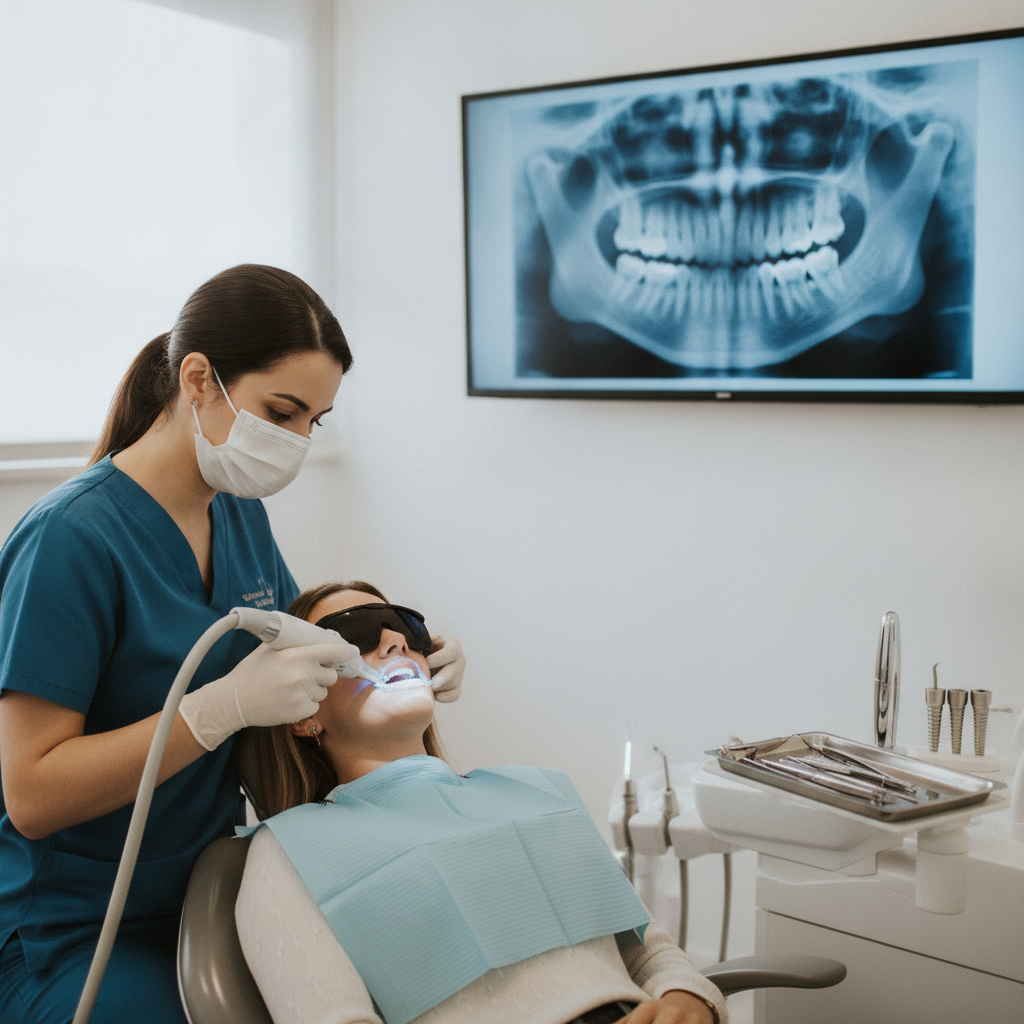 Clareamento Dental a Laser em Goiânia: O Que É e Como Funciona