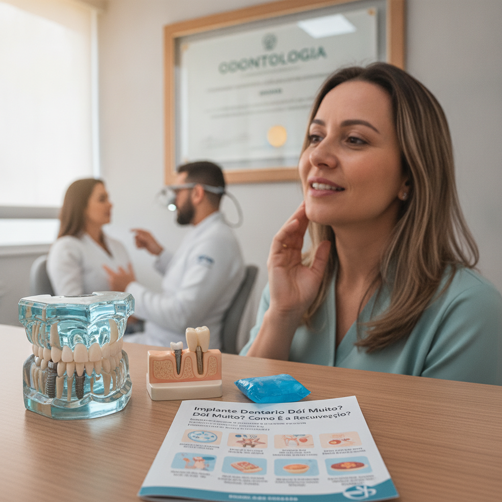 Implante Dentário Tem Dor? Como É a Recuperação em Goiânia