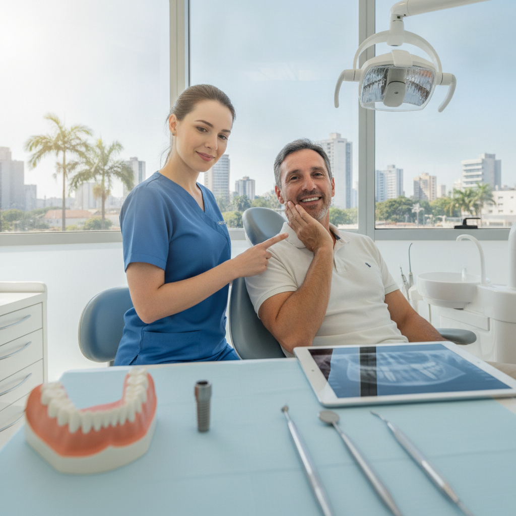 Implante Dentário Tem Dor? Como É a Recuperação em Goiânia