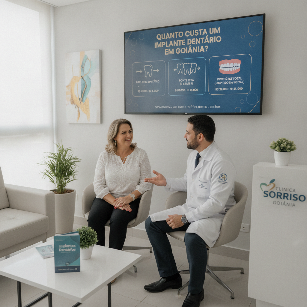Tipos de Implante Dentário Disponíveis em Goiânia